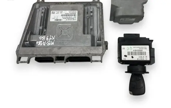 Mercedes-Benz A W169 Engine ECU kit and lock set A2661538979 A0024463140 5WK90958