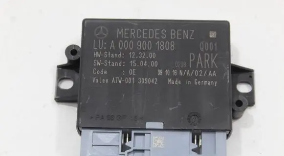 Mercedes-Benz S W222 Parking PDC control unit/module A0009001808