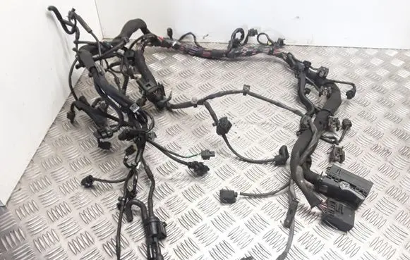 Engine installation wiring loom