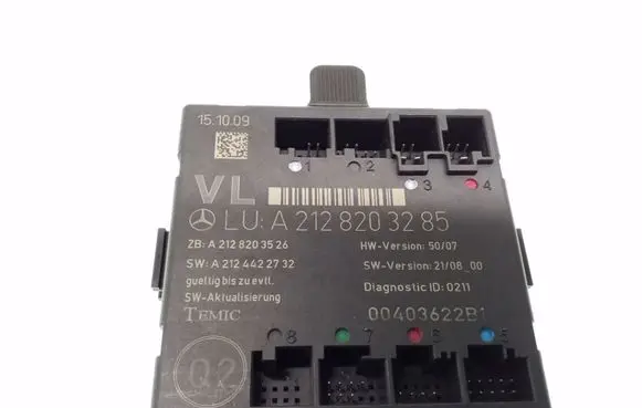 Mercedes-Benz E W212 Door control unit/module A2128203285