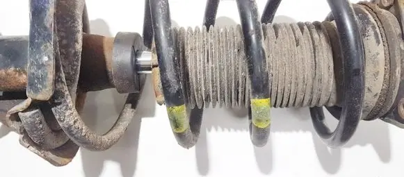 Front coil spring