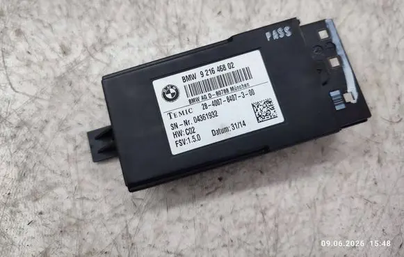 BMW X4 F26 Seat heating relay 9216468 921646802