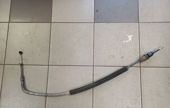 Volkswagen Touareg I Gear shift cable linkage 7L6713265A