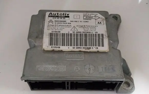 Citroen C4 I Picasso Airbag control unit/module 9665396680 610955800