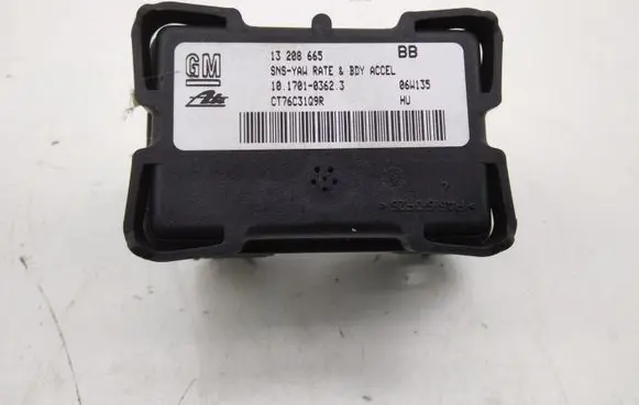 Opel Zafira B ESP acceleration yaw rate sensor 13208665 10170103623