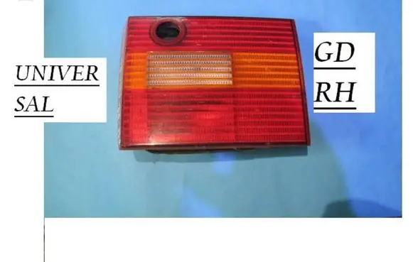 Volkswagen PASSAT B4 Tailgate rear/tail lights 3A9945108