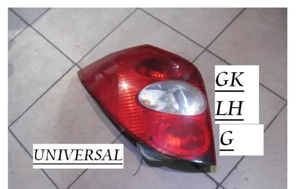 Renault Laguna II Rear/tail lights 8200002471