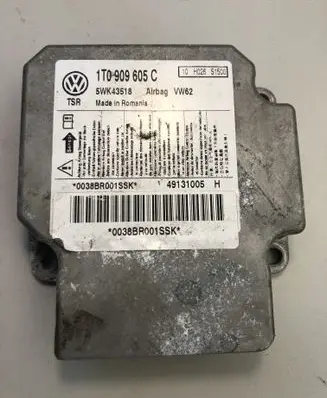 Volkswagen Touran I Airbag control unit/module 1T0909605C