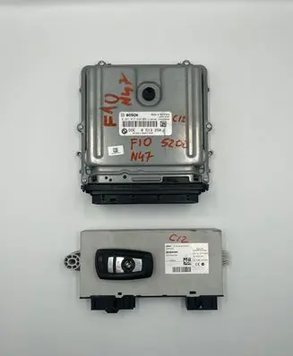 BMW 5 F10 F11 Engine control unit/module 8513250 030190738 0281017648