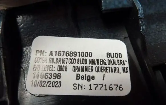 Mercedes-Benz GLE W167 Armrest A16768910008U00