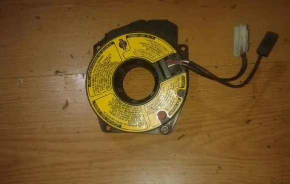 Nissan Primera Airbag slip ring squib (SRS ring) 255549F000