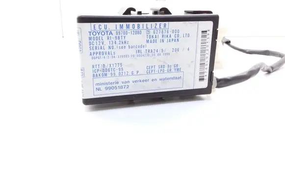 Toyota Corolla E110 Immobilizer control unit/module 8978012080 627876000 RI9BTY