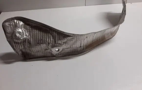 Audi Q7 4M Exhaust heat shield 4M0825623E