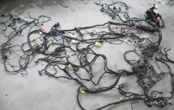 Audi Cabriolet B3 8G Positive wiring loom 