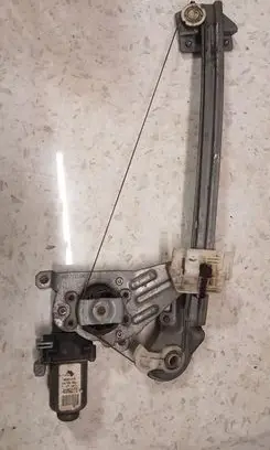 Peugeot 206 Rear door window regulator with motor 400682T1 9623109680