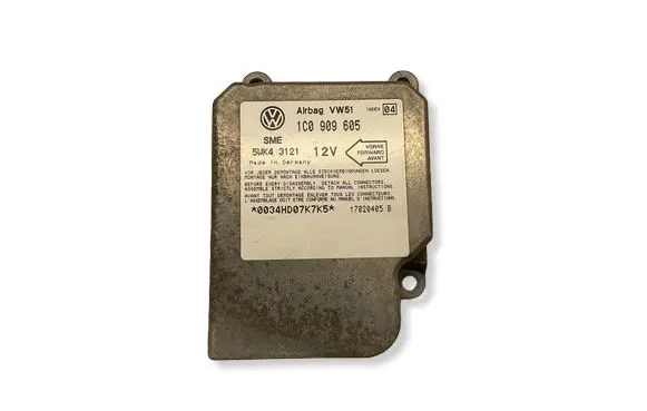 Seat Alhambra (Mk1) Airbag control unit/module 1C0909605 17020405B 5WK43121