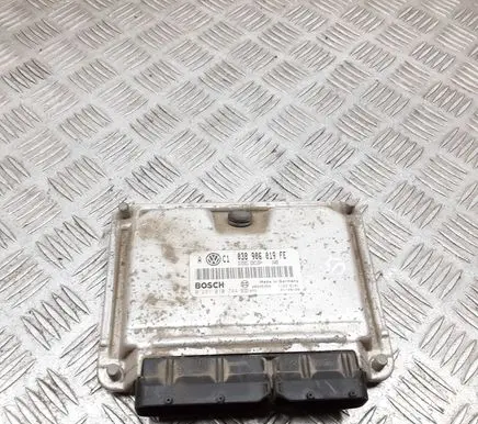 Volkswagen Golf IV Engine control unit/module 038906019FE 0281010744 28SA5354