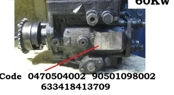 Opel Vectra B Fuel injection high pressure pump 0470504002 90501098002