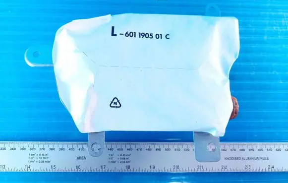 Front door airbag