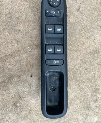 Electric window control switch