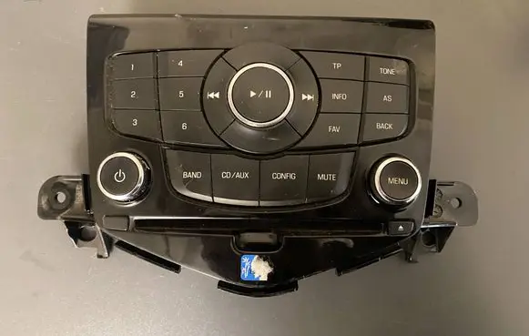 Chevrolet Cruze Head unit multimedia control 95485441
