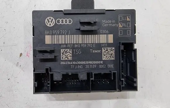 Audi A4 S4 B8 8K Door control unit/module 8K0959792J 8K0959792E