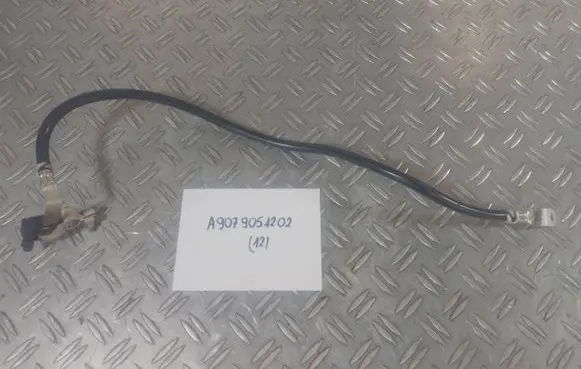 Mercedes-Benz Sprinter W907 W910 Negative earth cable (battery) A9079051202