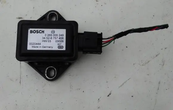 BMW 5 E60 E61 ESP acceleration yaw rate sensor 0265005406