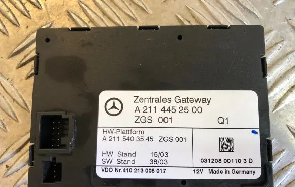 Mercedes-Benz E W211 Other control units/modules A2115403545 410213008017 A2114452500