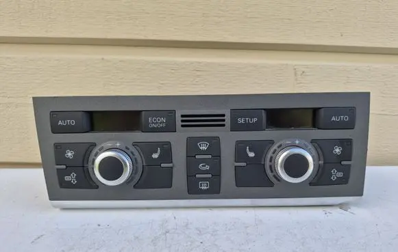 Audi A6 S6 C6 4F Climate control unit 4F1820043J 4F0910043