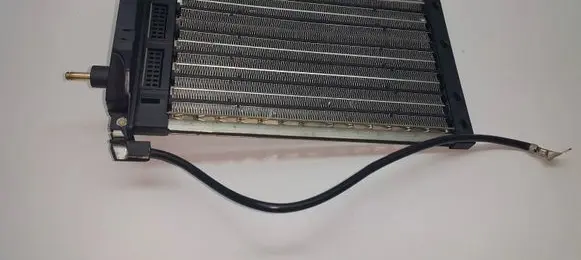 Electric cabin heater radiator
