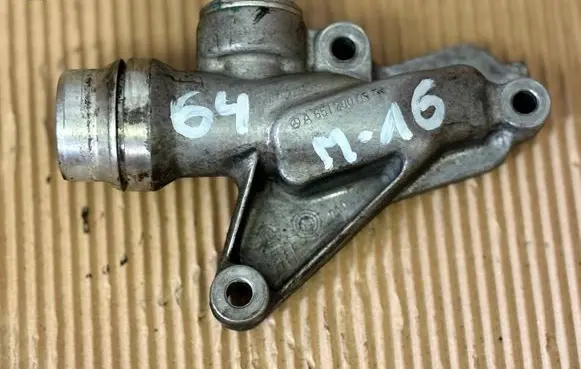 Mercedes-Benz Sprinter W906 Engine coolant pipe/hose A6512000556