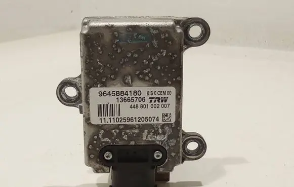 Peugeot 407 ESP acceleration yaw rate sensor 9645884180 13665706 448801002007