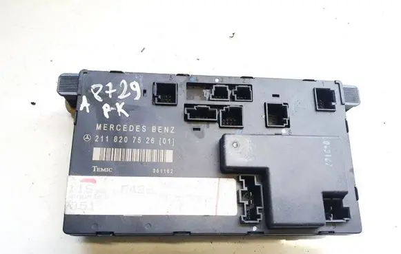 Mercedes-Benz E W211 Comfort/convenience module 2118207526 351162