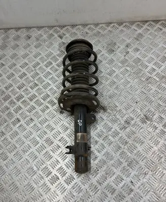 Front shock absorber with coil spring
