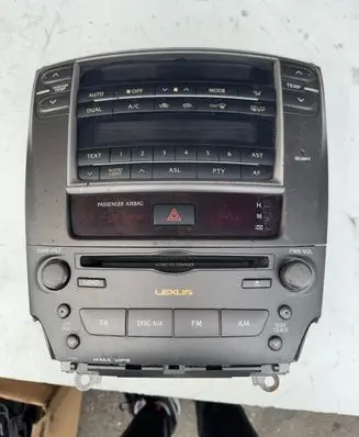 Lexus IS 220D-250-350 Radio/CD/DVD/GPS head unit 8612053370 GAPK004004EW