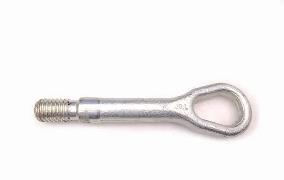 Towing hook eye
