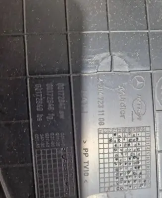 Mercedes-Benz C AMG W204 Other interior part A2047231108