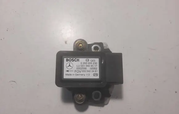 Mercedes-Benz E W210 ESP acceleration yaw rate sensor 0005422481 0265005230 0015404517