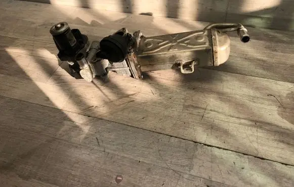 EGR valve cooler