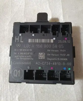 Mercedes-Benz GL X166 Door control unit/module A1668205226 A1669028702