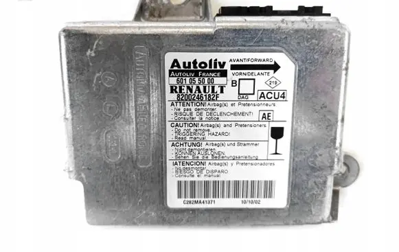 Renault Megane II Airbag control unit/module 8200246182F