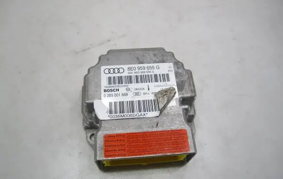 Audi A4 S4 B7 8E 8H Airbag control unit/module 8E0959655G 0285001668