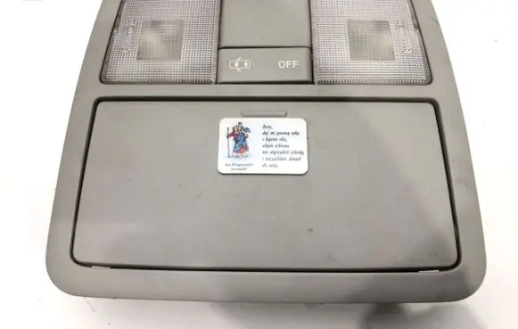 Toyota Avensis T270 Headlining lighting console trim 