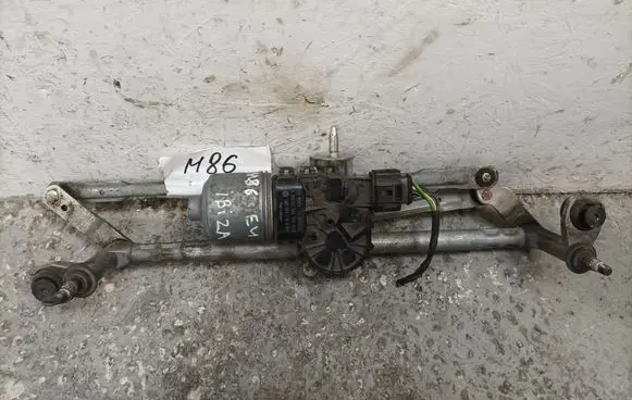 Seat Ibiza IV (6J,6P) Front wiper linkage and motor 3397021393 6R1955023C 0390241566