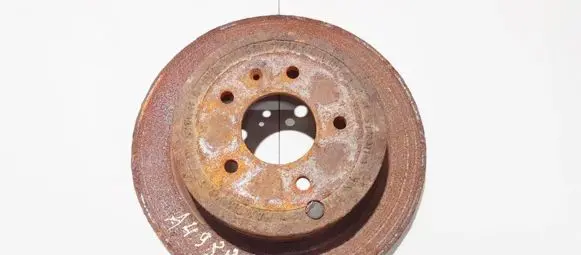 Chevrolet Captiva Rear brake disc ventiliuojamas