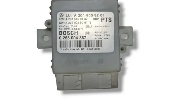 Mercedes-Benz C W204 Parking PDC control unit/module A2045450432 A2049009201 A2049020001