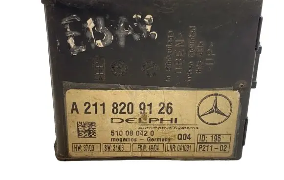 Mercedes-Benz E W211 Alarm control unit/module 2118209126 510080420 P21102