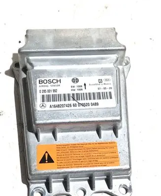 Mercedes-Benz GL X164 Airbag control unit/module A1648207426 0285001992 0705200489