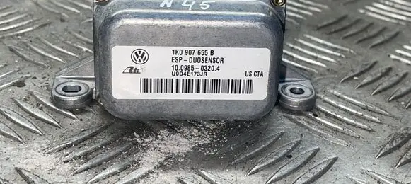 Volkswagen Touran I ESP acceleration yaw rate sensor 1K0907655B 10098503204 08046173JR